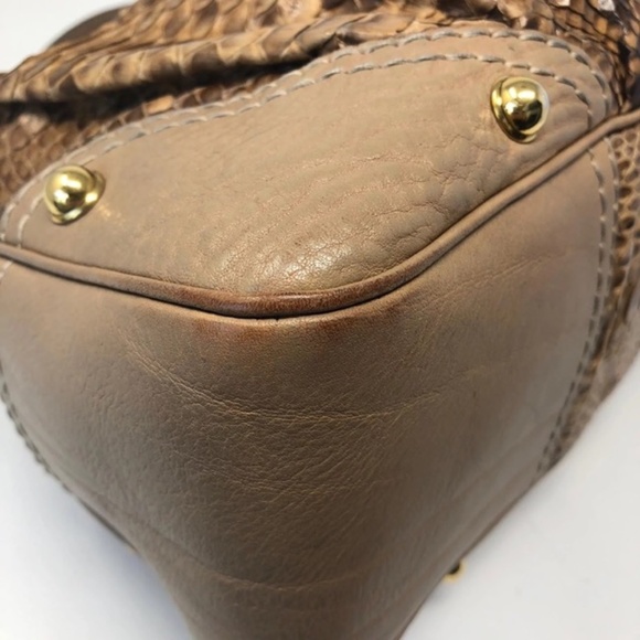 Gucci Jockey Python Shoulder Bag - Picture 6 of 10